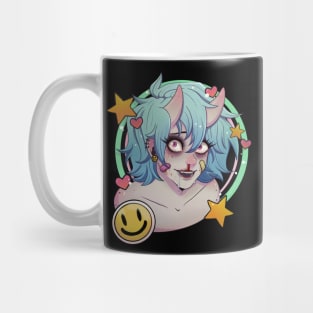 Pastel Party Demon Girl Mug
